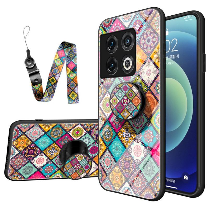 Maskica OnePlus 10 Pro 5G Patchwork Magnetski Držač