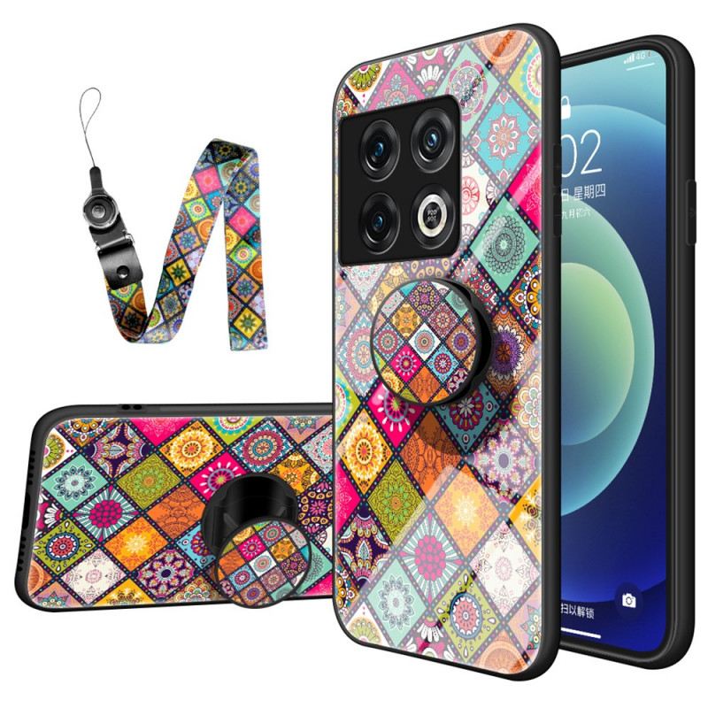 Maskica OnePlus 10 Pro 5G Patchwork Magnetski Držač