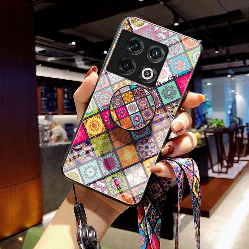 Maskica OnePlus 10 Pro 5G Patchwork Magnetski Držač