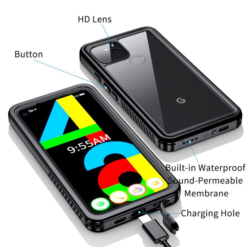 Maskica Google Pixel 4A 5G Vodootporan 2m S Gripom