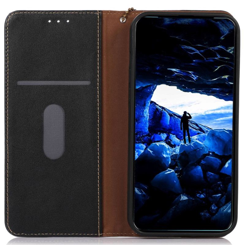 Flip Futrola Xiaomi 13 Lite Kožna Futrola Rfid Prava Koža Khazneh