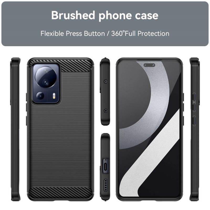 Maskica Xiaomi 13 Lite Brušena Karbonska Vlakna