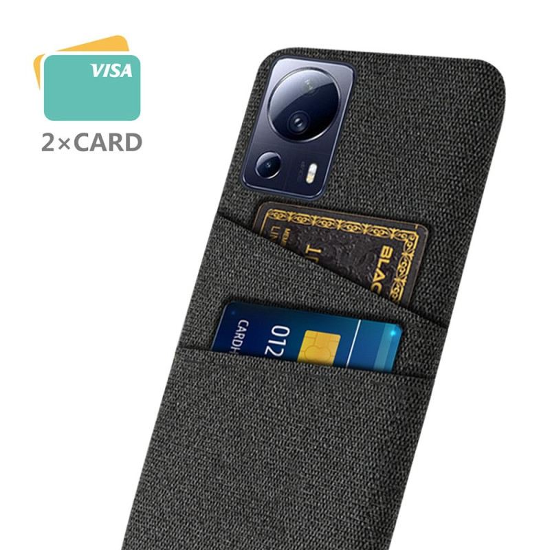 Maskica Xiaomi 13 Lite Tkanina S Držačem Kartice