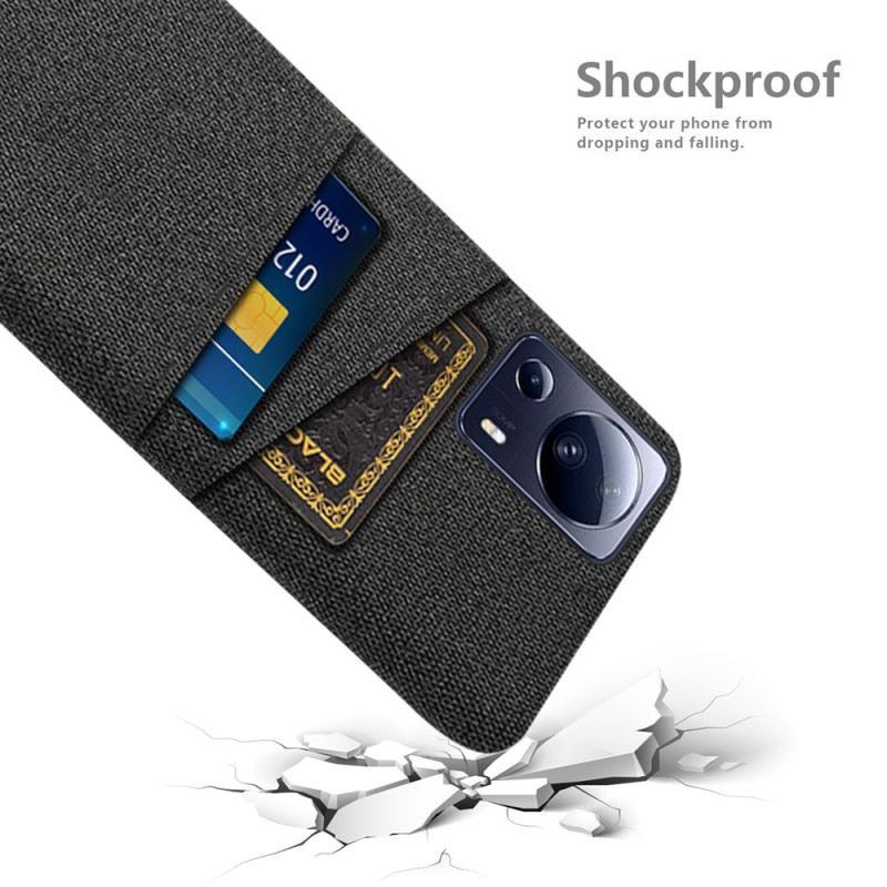 Maskica Xiaomi 13 Lite Tkanina S Držačem Kartice