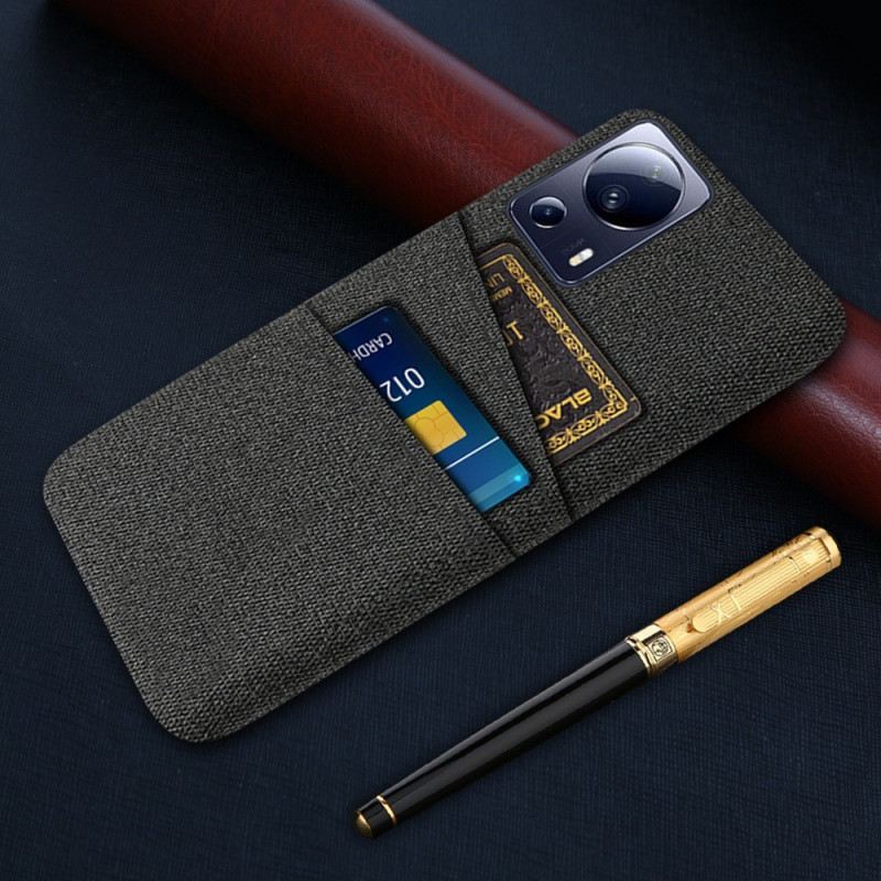 Maskica Xiaomi 13 Lite Tkanina S Držačem Kartice