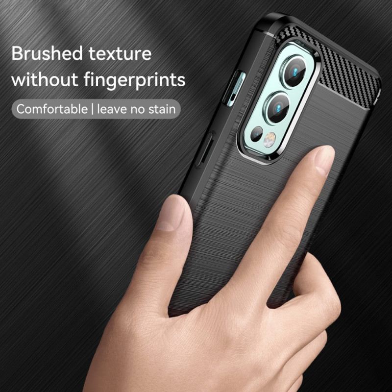 Maskica OnePlus Nord 2 5G Brušena Karbonska Vlakna