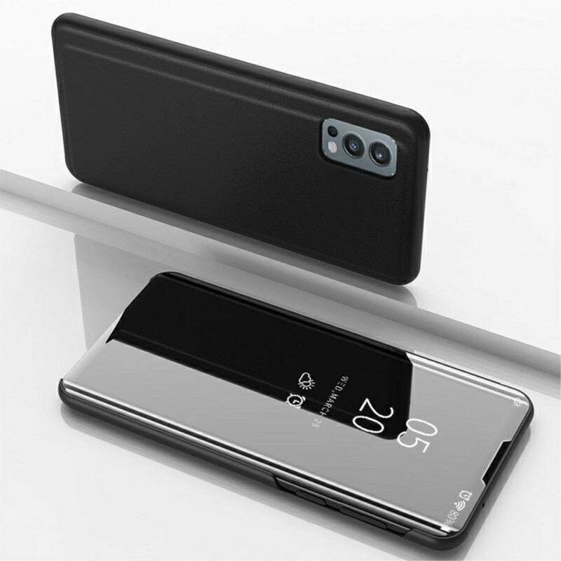 Maskica OnePlus Nord 2 5G Ogledalo I Umjetna Koža