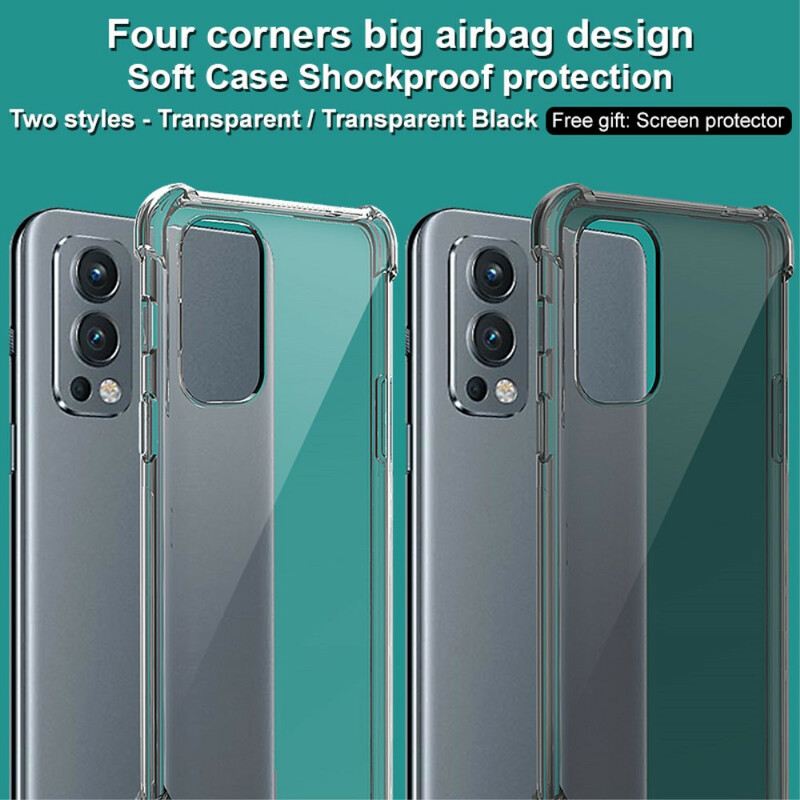 Maskica OnePlus Nord 2 5G Transparent Silky Imak