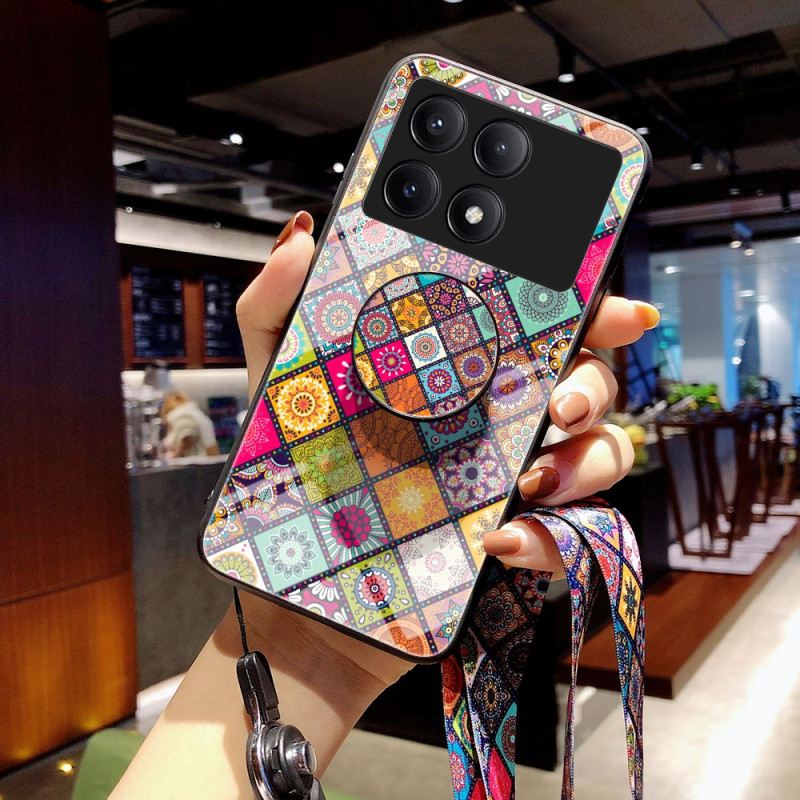 Maskica Poco X6 Pro 5g Patchwork Podrška I Remen