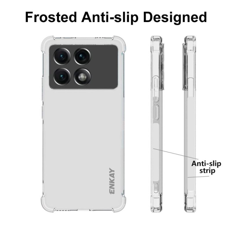 Maskica Za Poco X6 Pro 5g Prozirni Enkay Ojačani Uglovi