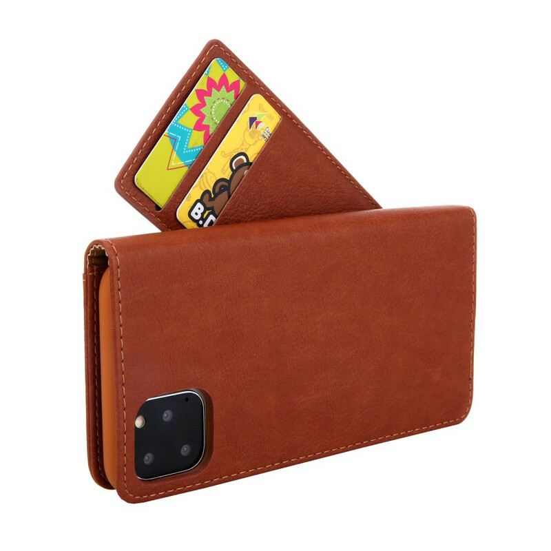 Flip Futrola iPhone 11 Pro Kožna Futrola Prvoklasni Kožni Stil