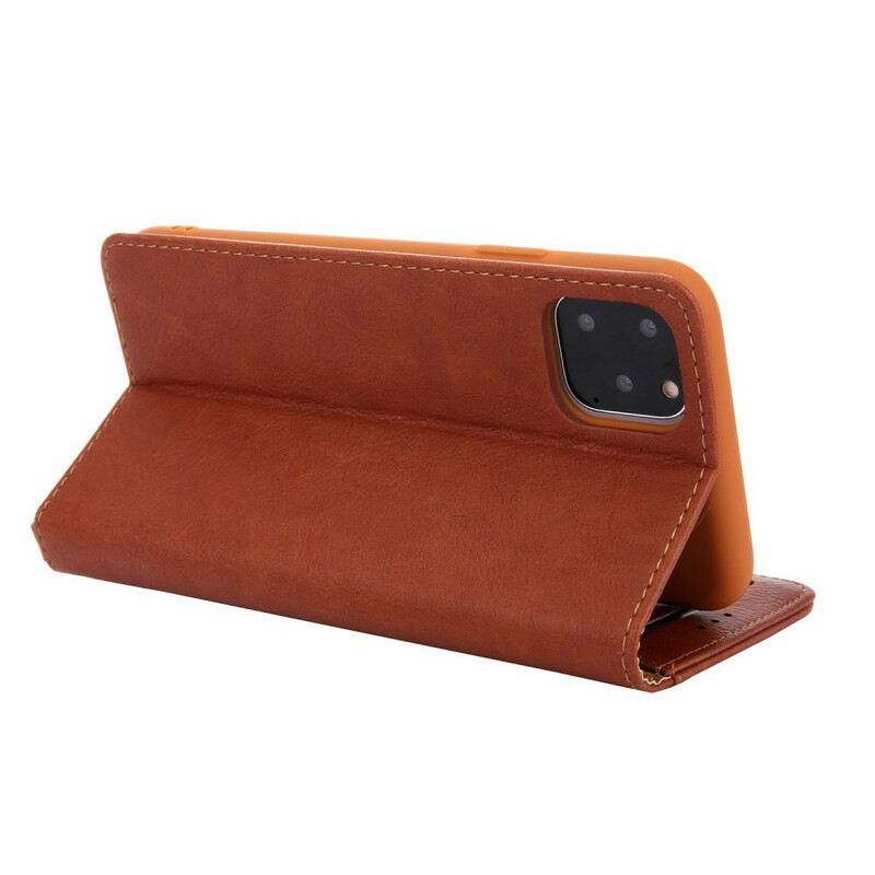 Flip Futrola iPhone 11 Pro Kožna Futrola Prvoklasni Kožni Stil