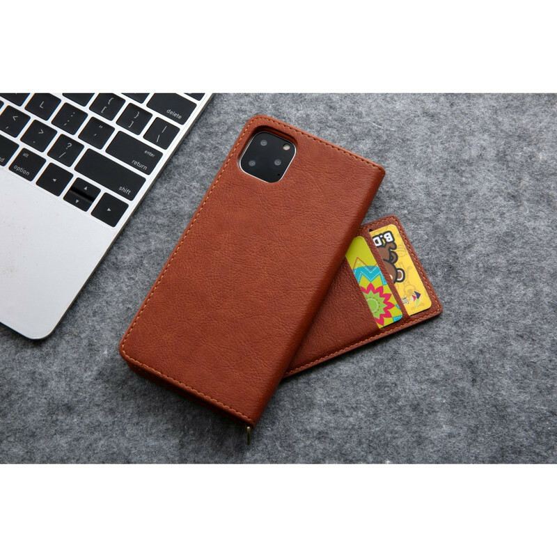 Flip Futrola iPhone 11 Pro Kožna Futrola Prvoklasni Kožni Stil