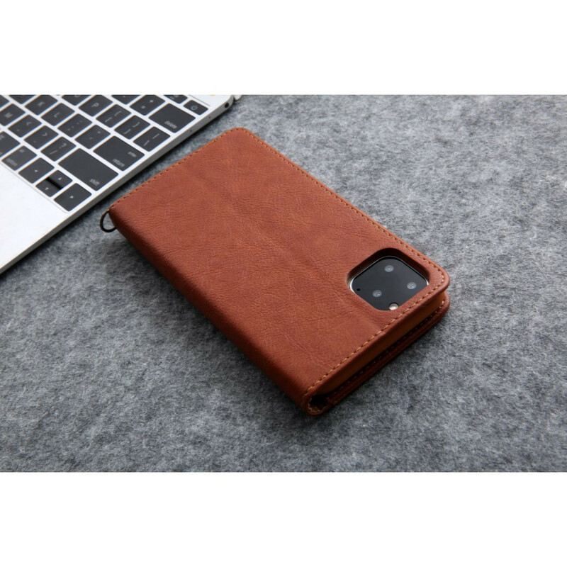Flip Futrola iPhone 11 Pro Kožna Futrola Prvoklasni Kožni Stil