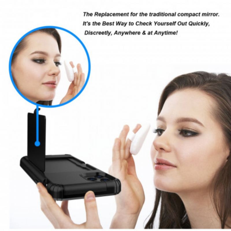 Maskica iPhone 11 Pro Hibridni Držač Kartice I Ogledalo