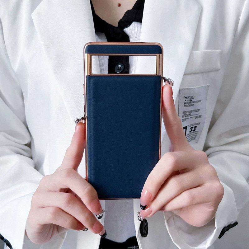 Maskica Google Pixel 7 Pro Elegantna Prava Koža