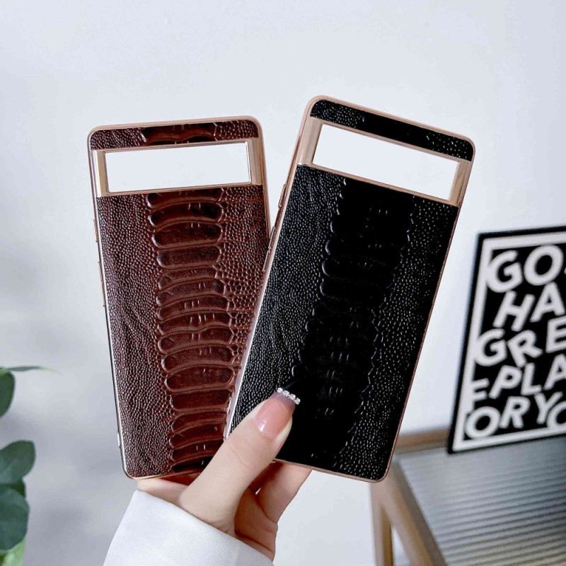 Maskica Google Pixel 7 Pro Prava Koža U Stilu Noja