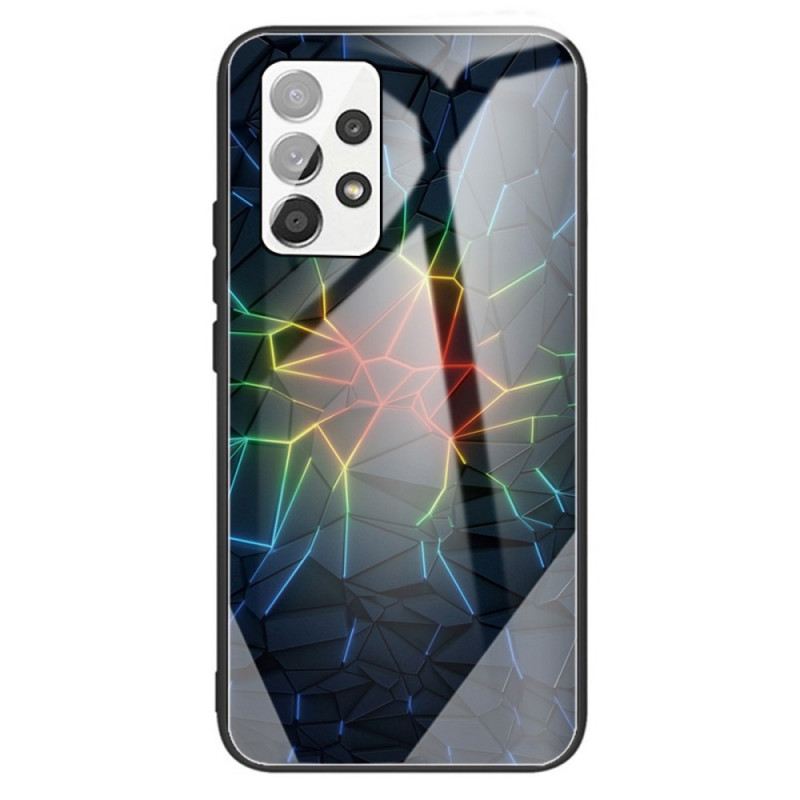 Maskica Samsung Galaxy A13 Geometrijsko Kaljeno Staklo