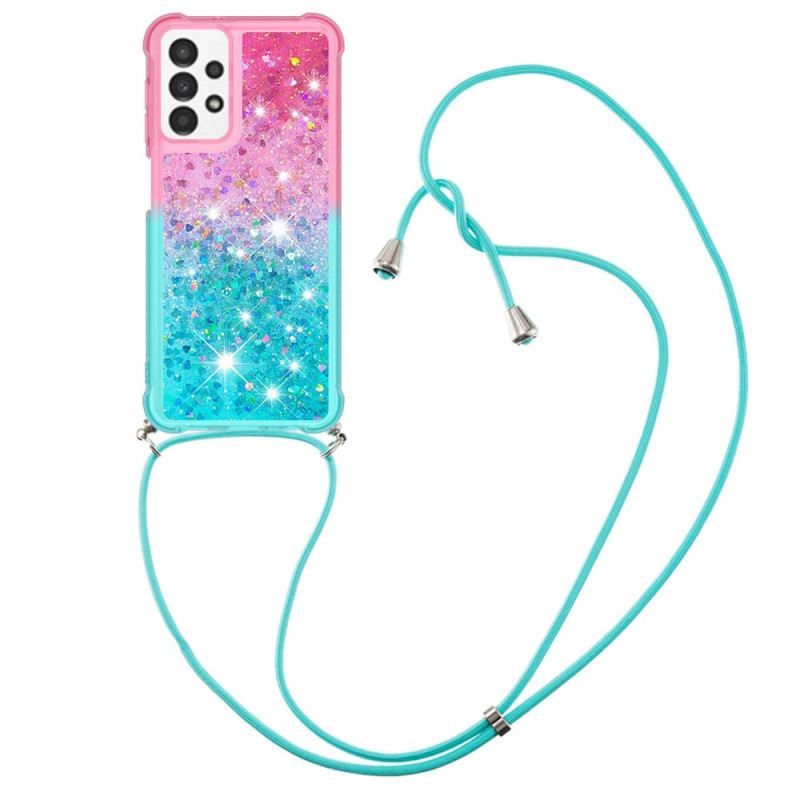 Maskica Samsung Galaxy A13 Glitter Silikonski Kabel