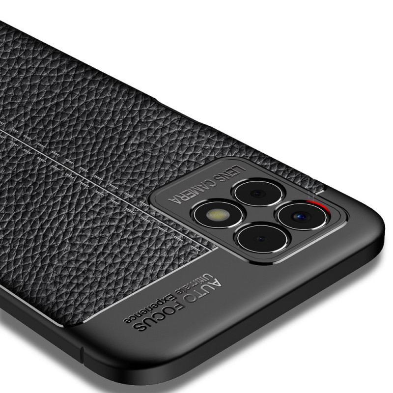 Maskica Realme 8i Efekt Dvostruke Linije Litchi Kože