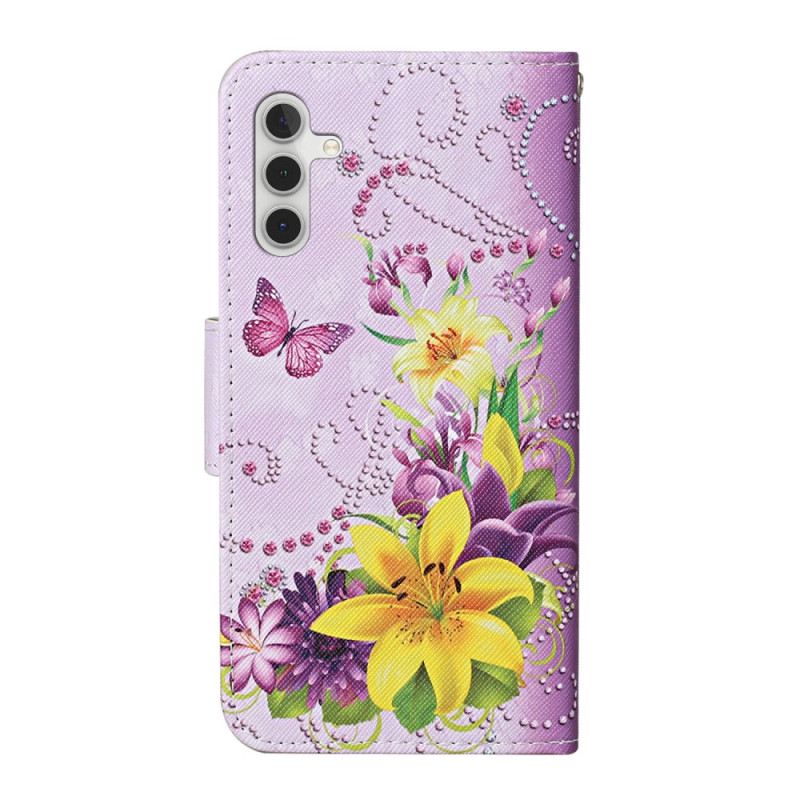 Futrola Samsung Galaxy A34 5G Majstorski Leptiri Na Remenu