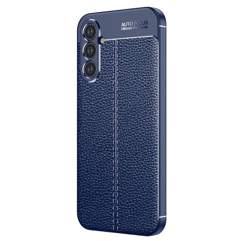 Maskica Samsung Galaxy A34 5G Efekt Dvostruke Linije Litchi Kože