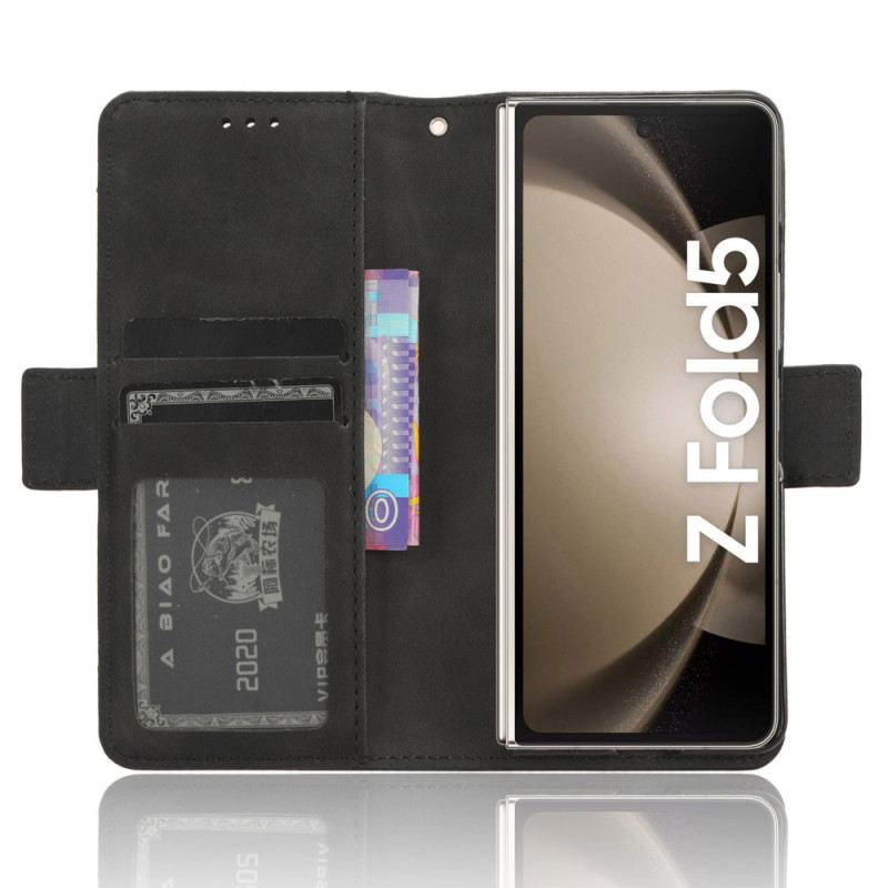 Kožna Futrola Samsung Galaxy Z Fold 5 Više Kartica