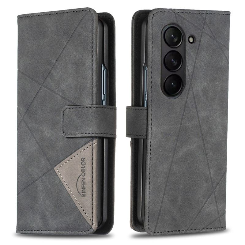 Kožna Futrola Za Samsung Galaxy Z Fold 5 Binfen Boja