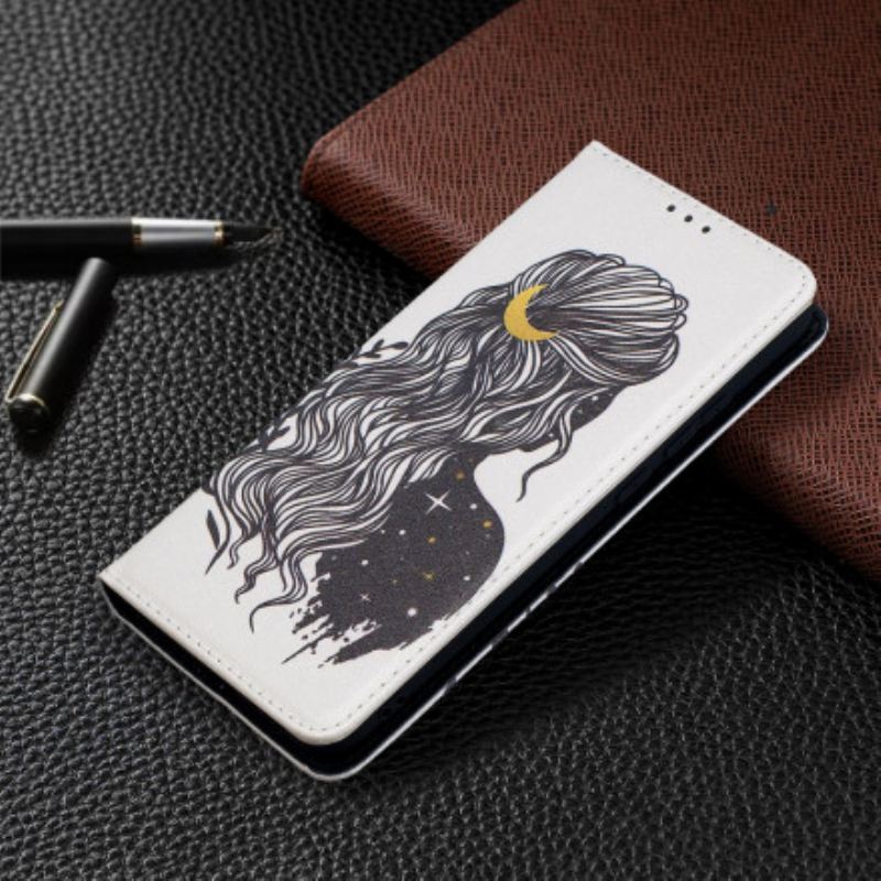 Flip Futrola Xiaomi Redmi 9C Kožna Futrola Lijepa Kosa