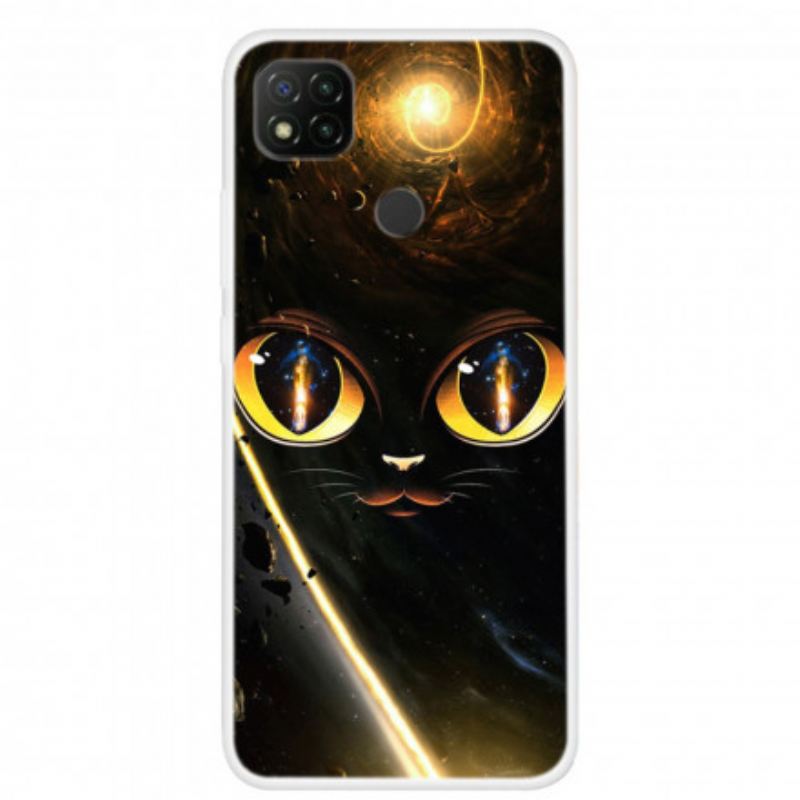 Maskica Xiaomi Redmi 9C Galaxy Mačka
