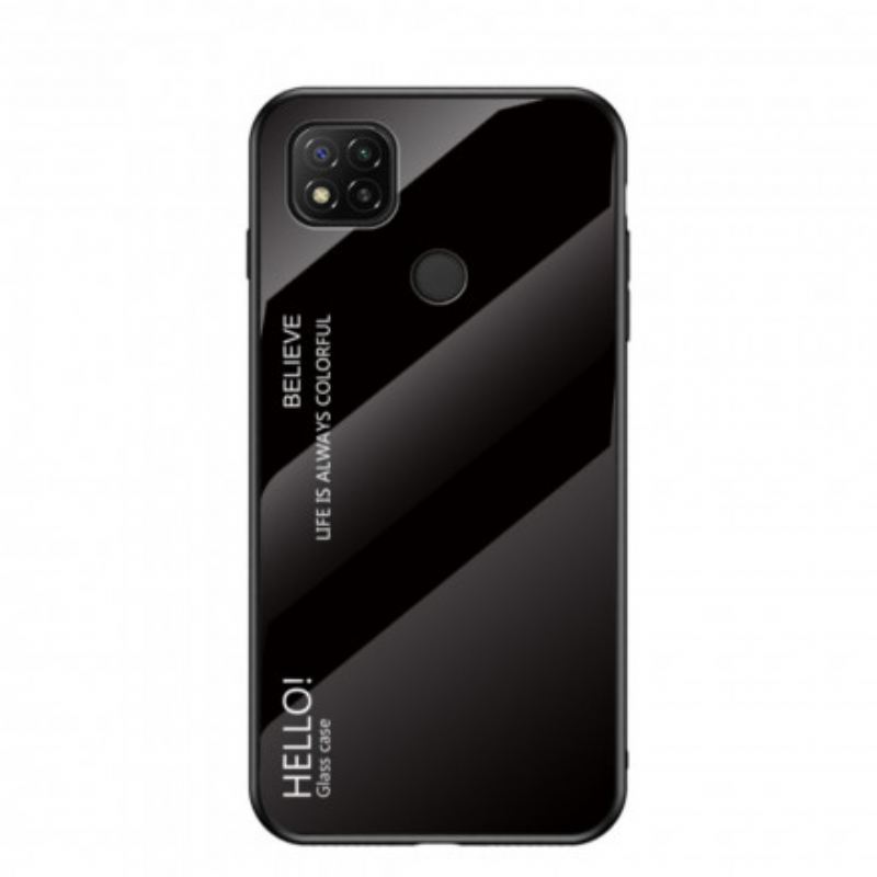 Maskica Xiaomi Redmi 9C Kaljeno Staklo Pozdrav