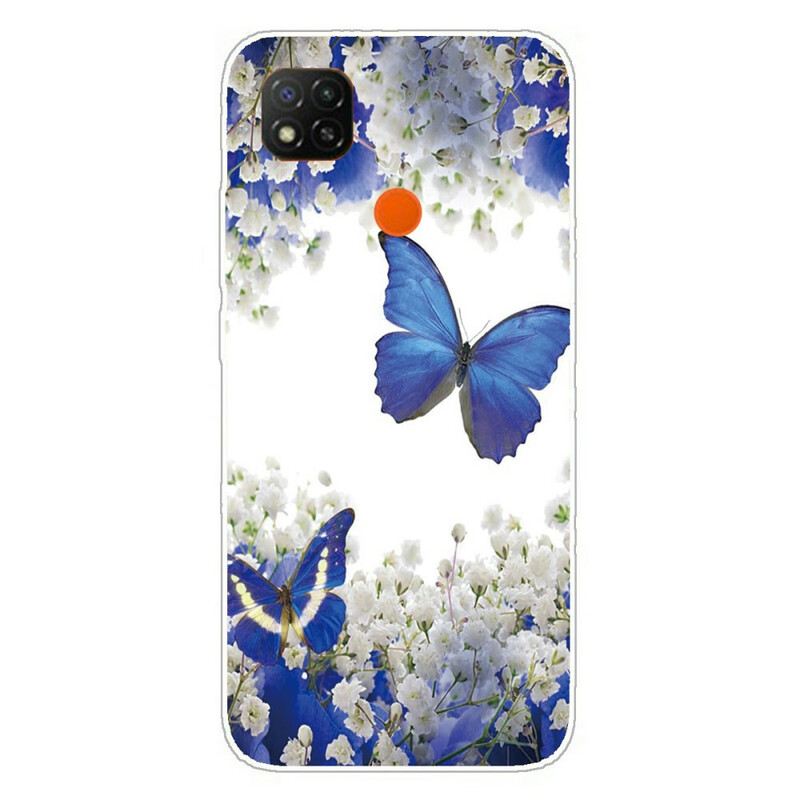 Maskica Xiaomi Redmi 9C Leptiri