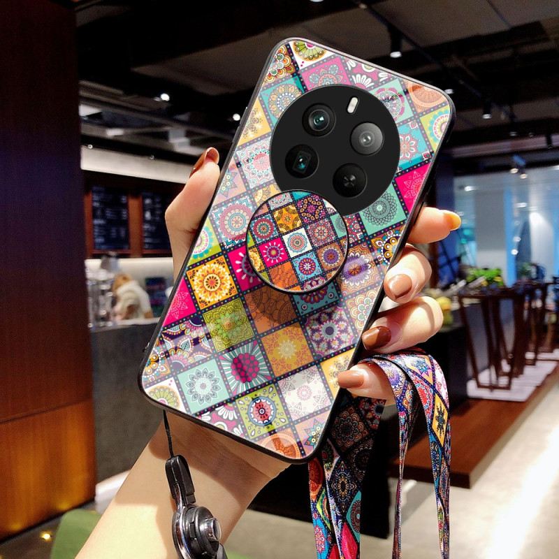 Maskica Za Realme 12 Pro / 12 Pro Plus Patchwork Podrška I Uzica