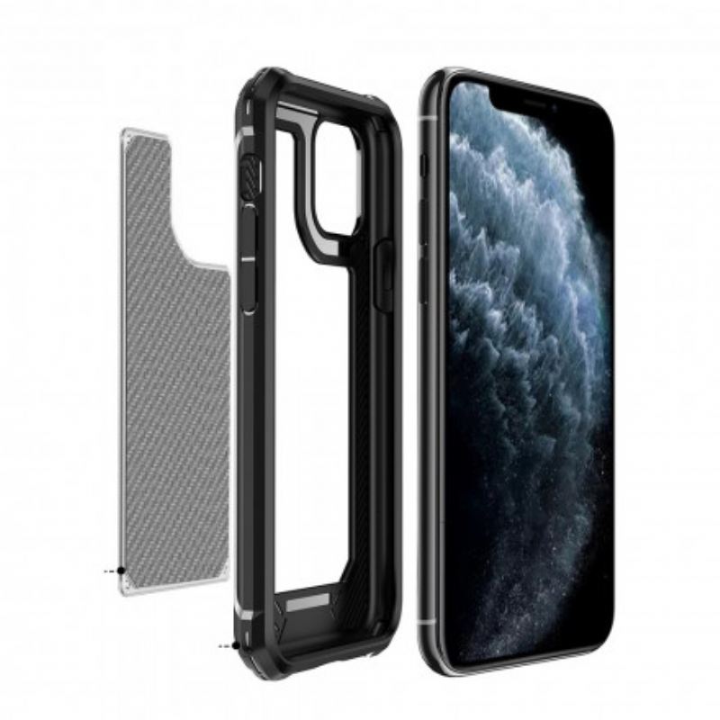 Maskica iPhone 11 Pro Max Bešavna Tekstura Karbonskih Vlakana