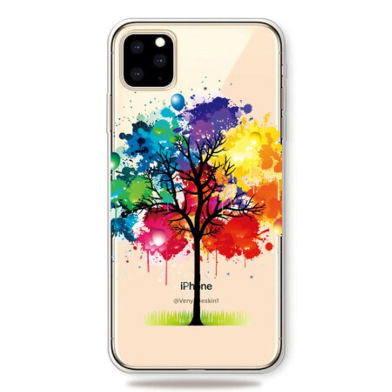 Maskica iPhone 11 Pro Max Bešavno Akvarelno Stablo
