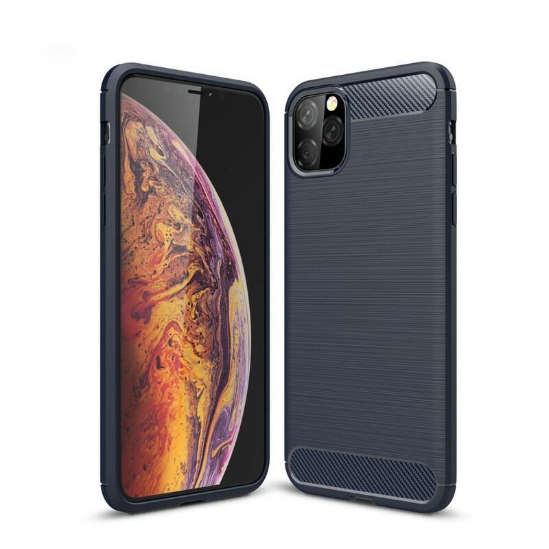 Maskica iPhone 11 Pro Max Brušena Karbonska Vlakna