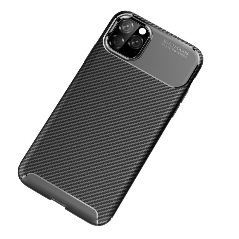 Maskica iPhone 11 Pro Max Fleksibilna Tekstura Karbonskih Vlakana