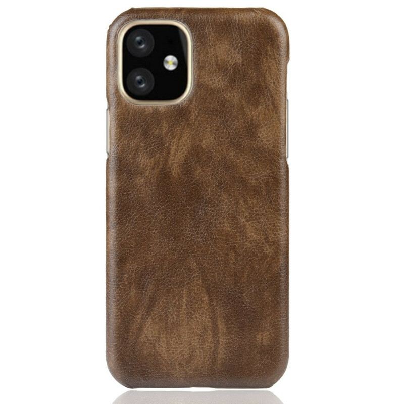 Maskica iPhone 11 Pro Max Litchi Kožni Efekt