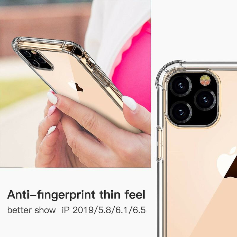 Maskica iPhone 11 Pro Max Prozirni Leeu Dizajn
