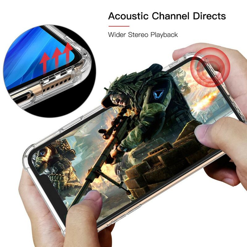 Maskica iPhone 11 Pro Max Prozirni Leeu Dizajn