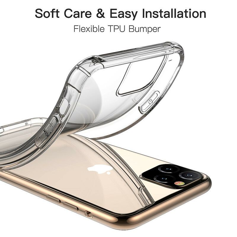 Maskica iPhone 11 Pro Max Prozirni Leeu Dizajn