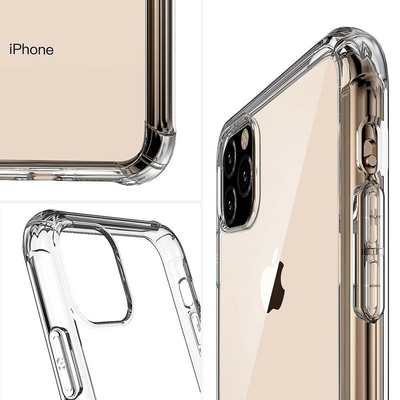 Maskica iPhone 11 Pro Max Prozirni Leeu Dizajn