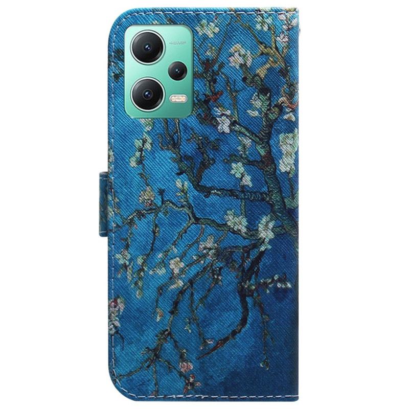 Kožna Futrola Xiaomi Redmi Note 12 5G Slika Grane Na Remenu