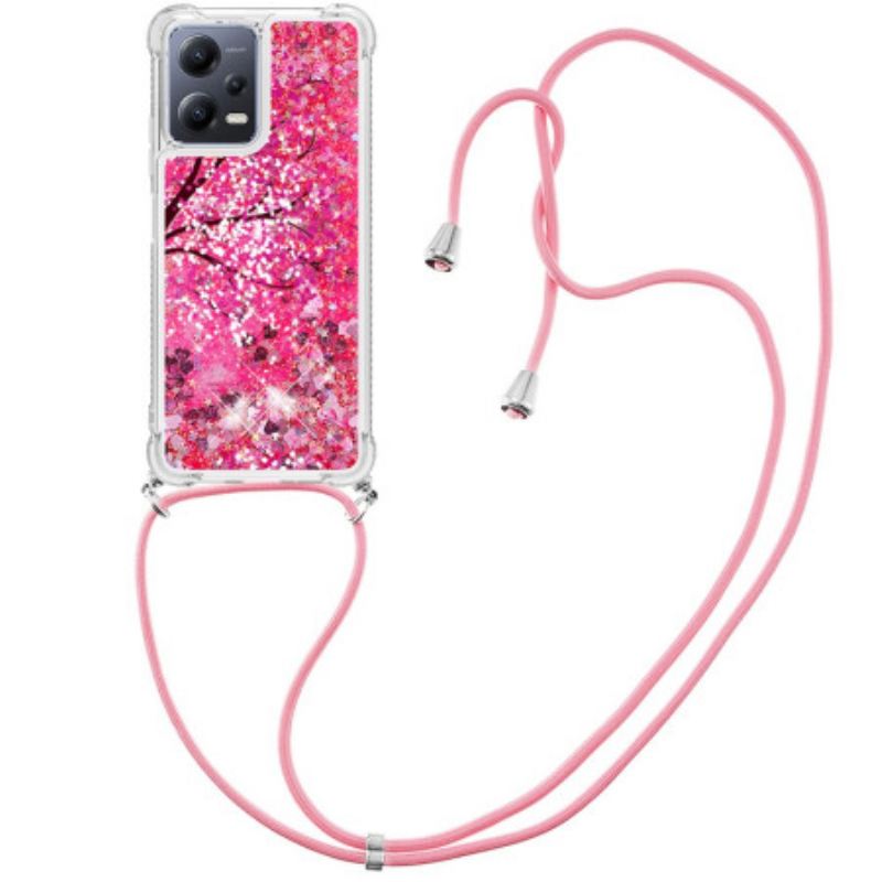 Maskica Xiaomi Redmi Note 12 5G Drvo Sa Šljokicama