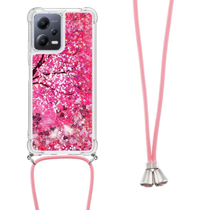 Maskica Xiaomi Redmi Note 12 5G Drvo Sa Šljokicama