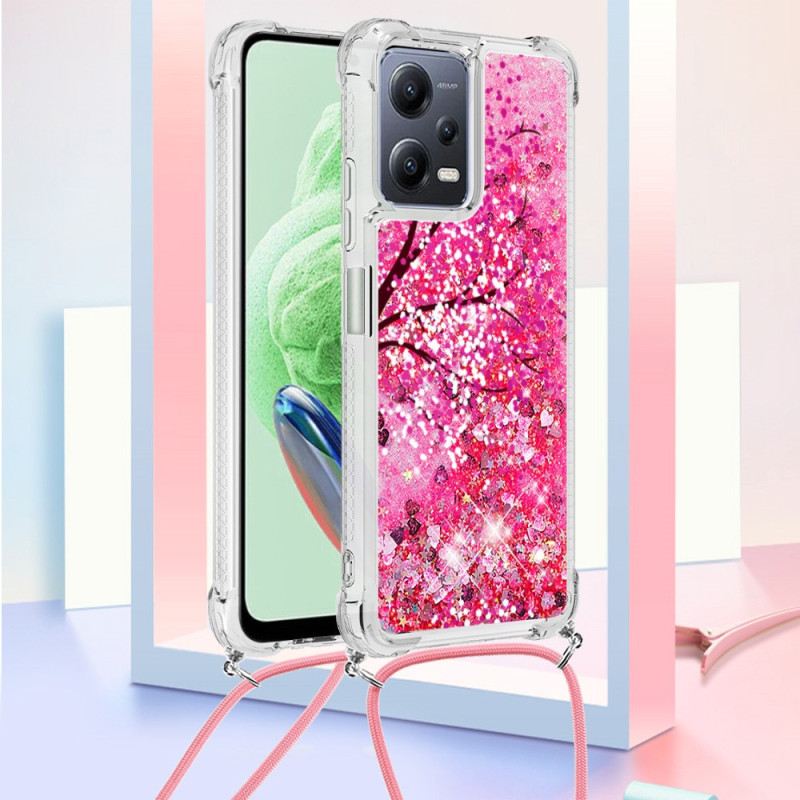 Maskica Xiaomi Redmi Note 12 5G Drvo Sa Šljokicama