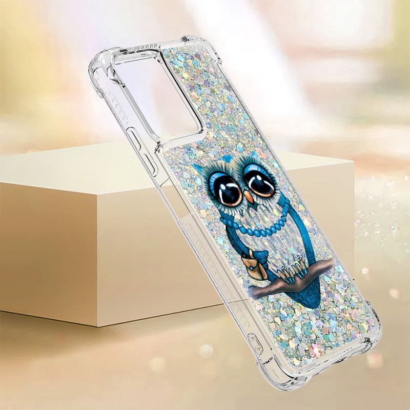 Maskica Xiaomi Redmi Note 12 5G Šljokice Miss Owl