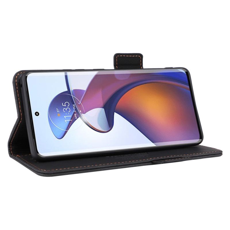 Flip Futrola Moto G73 5G Kožna Futrola Tekstura Kože