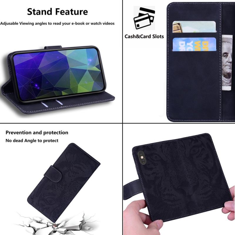 Flip Futrola Moto G73 5G Tigrova Stopa