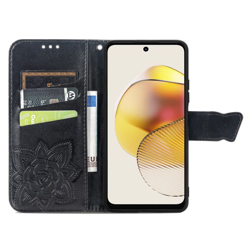 Futrola Moto G73 5G Barokni Leptir